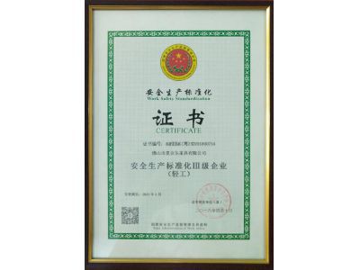 安全生產(chǎn)標(biāo)準(zhǔn)化